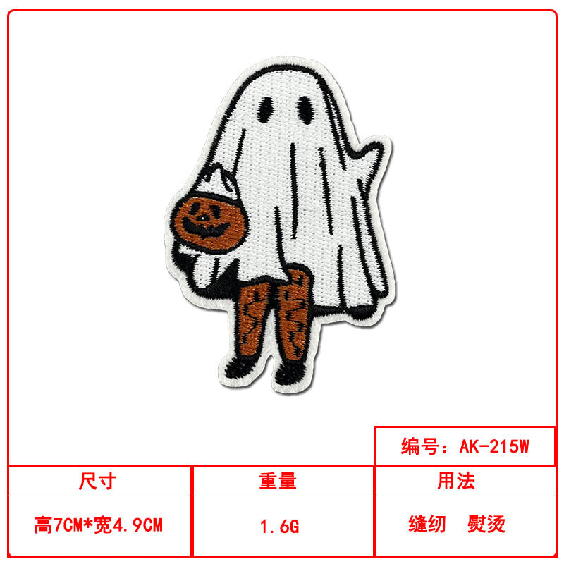 Wholesale Ghost Witch Embroidered Patch